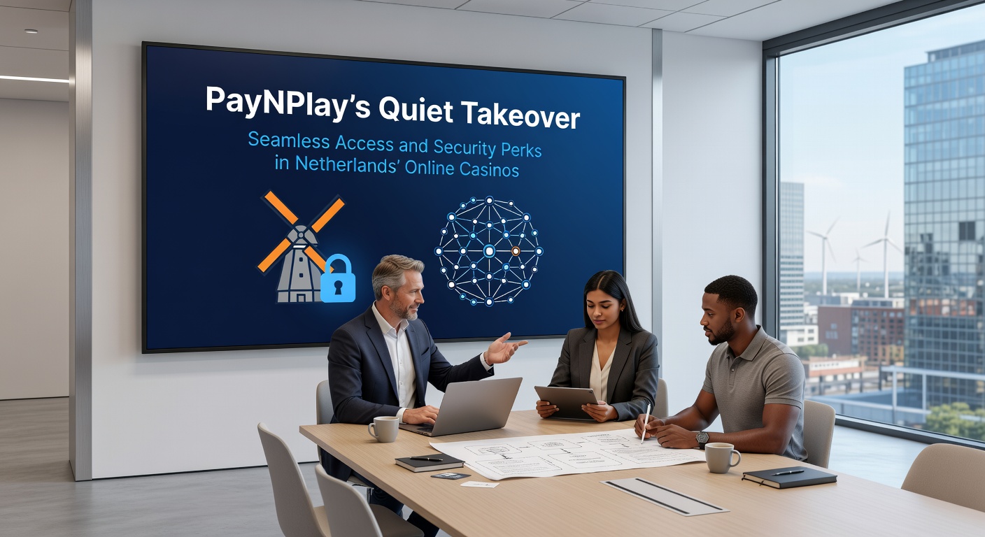 Schermafbeelding van een Pay N Play interface in een Nederlands online casino, met knoppen voor snelle iDEAL-login en deposit