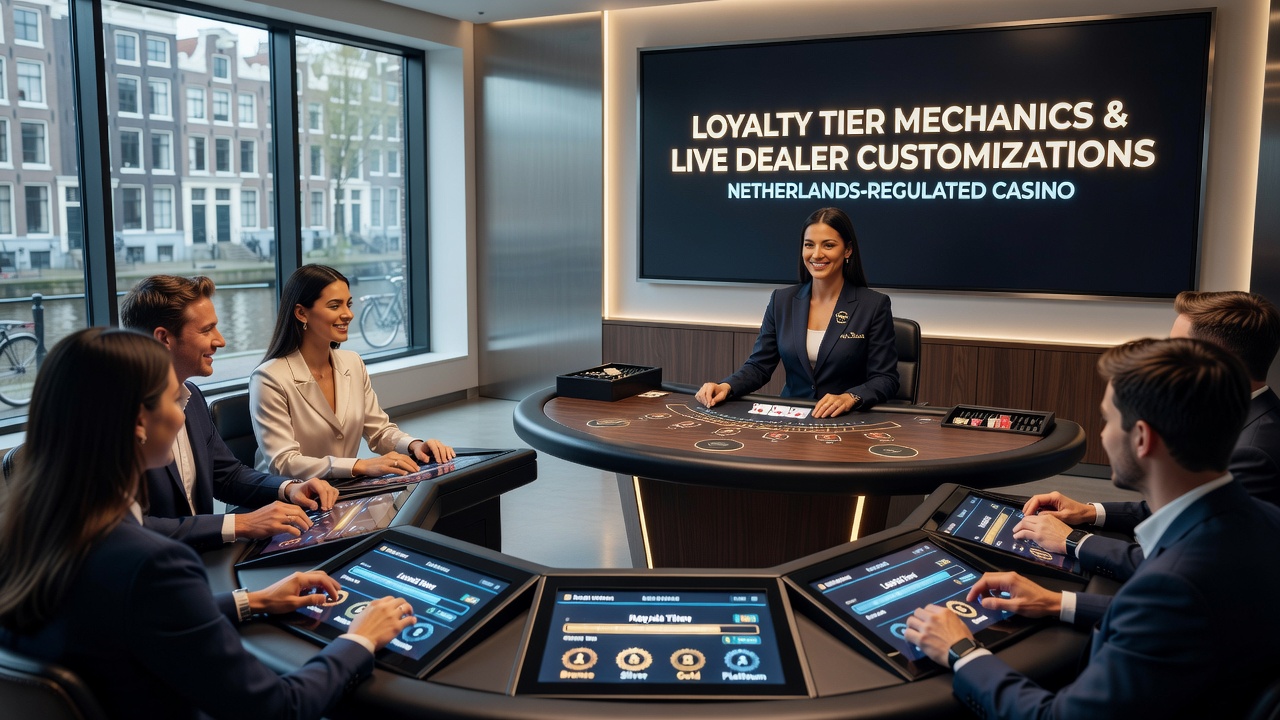 Live dealer tafel met gepersonaliseerde elementen voor loyale spelers