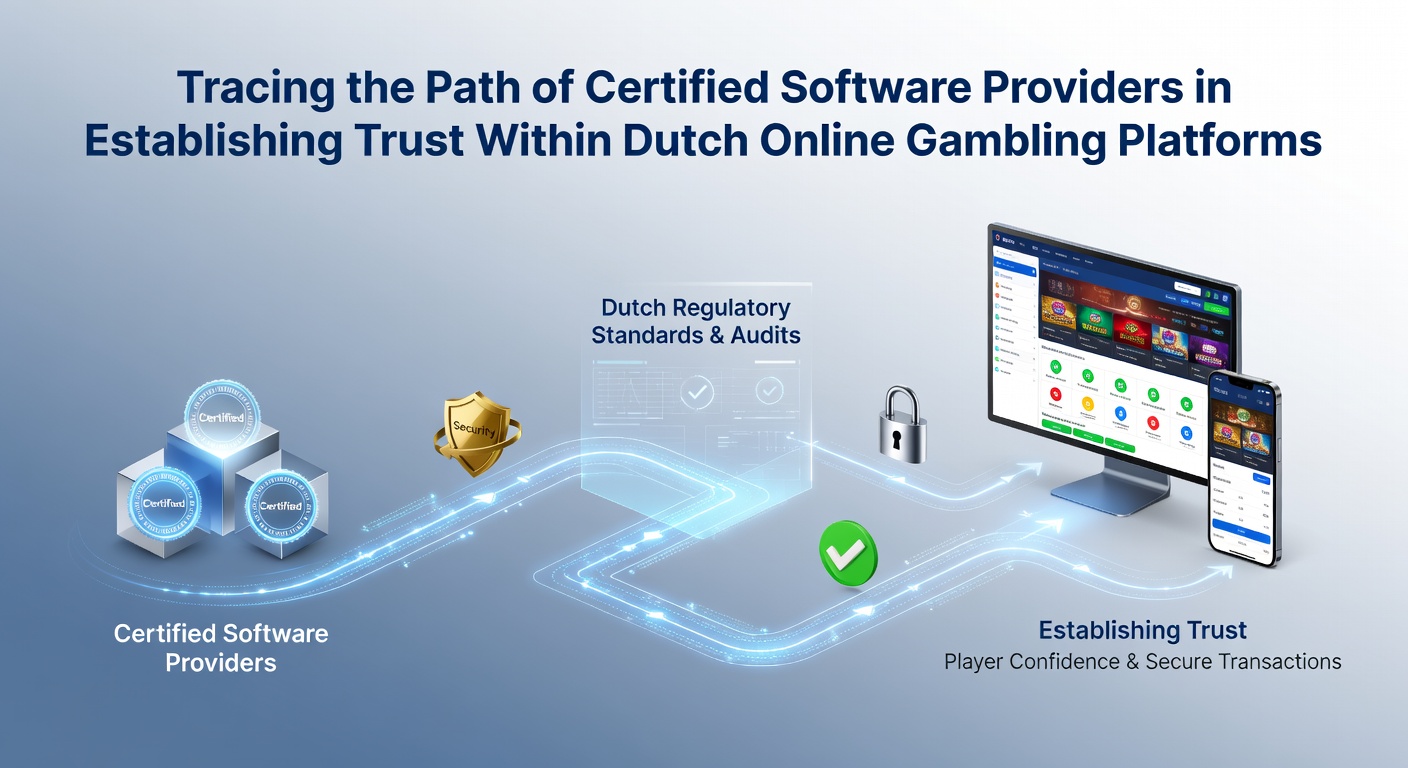 Gecertificeerde softwareproviders die bijdragen aan vertrouwen in Nederlandse online gokplatforms
